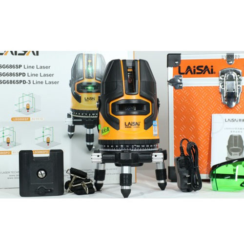 Máy Cân Bằng Laisai LSG686SPD 5 tia xanh